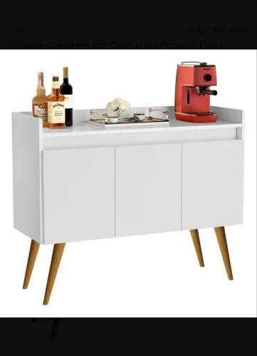 Buffet aparador branco