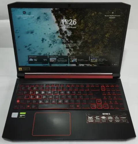 Notebook Gamer Nitro - Intel Core I5-9300H - Ram 8GB - SSD 500GB - Tela Full HD 15,6 Pol