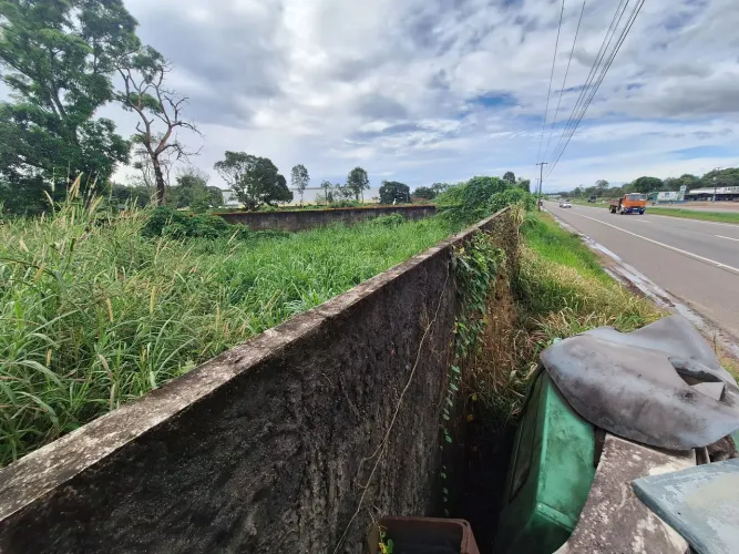 Terreno 1537 m2 na BR 316 Benevides 500,00 o m2