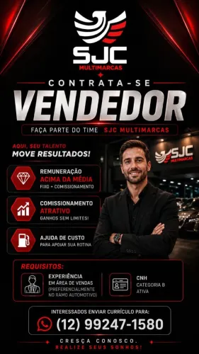 VENDEDOR DE SEMI NOVO