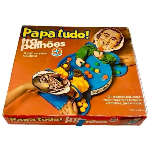 Jogo Papa Tudo Trapalhões 1982 Estrela Todo Original
