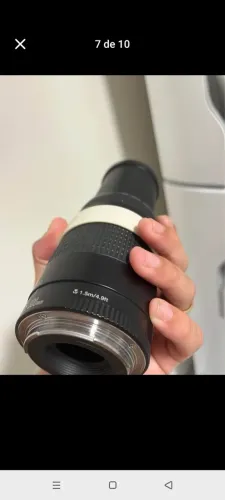 Lente Canon EF 75-300mm (vendo ou troco) 