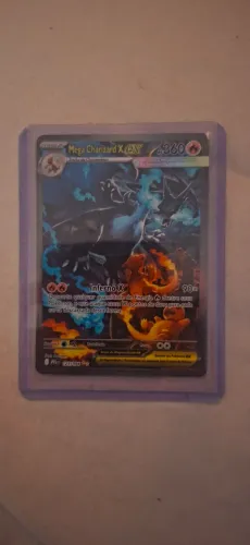 Pokemon Carta Mega Charizard X Ex (125/094) PTBR Pokemon