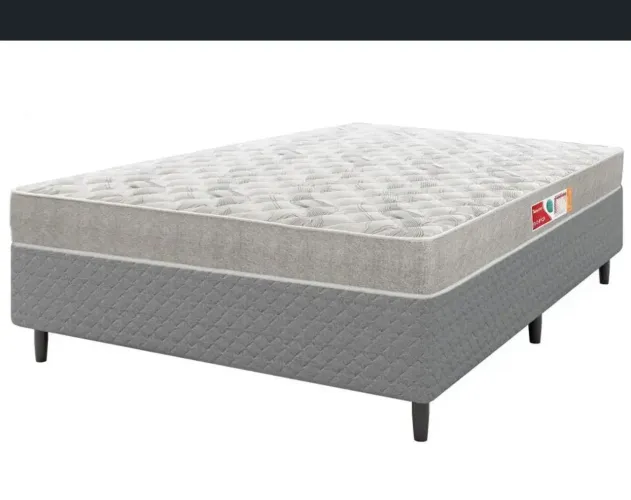 Cama Box (Box + Colchão) Casal Umaflex Prorelax - de Espuma 40cm de Altura