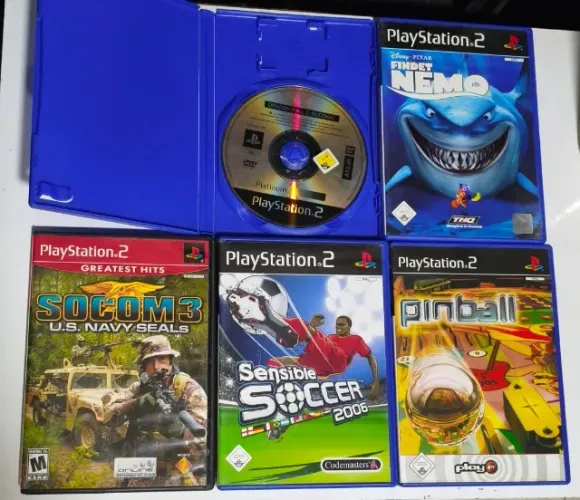 Lote de jogos de Playstation 2 originais (Leia a descrição)