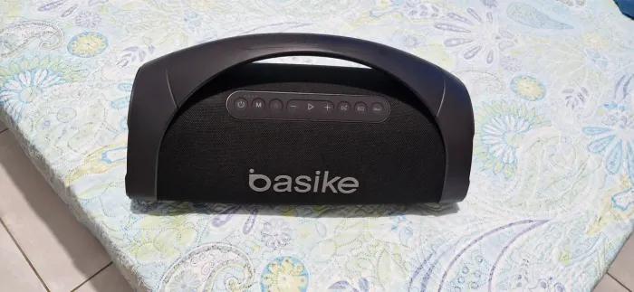 Caixa Bluetooth basike 200w retirada em mãos 