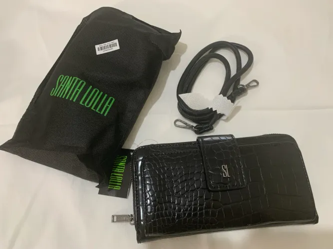Bolsa carteira croco Santa Lolla