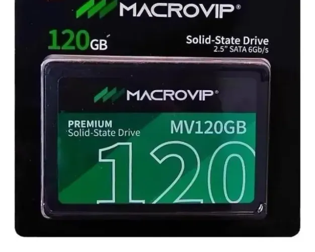 Hd Ssd Macrovip Premium 120gb 2.5' Cor Preto