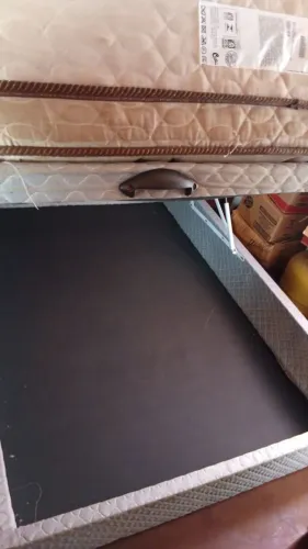 Cama +baú 
