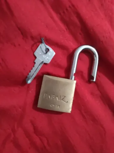 Cadeado papai 35 somente 01 chave original.
