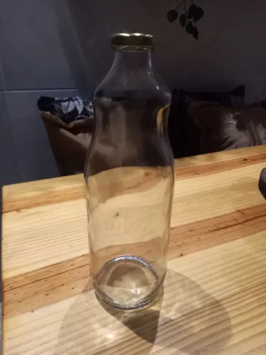 Vaso de vidro para água leite suco