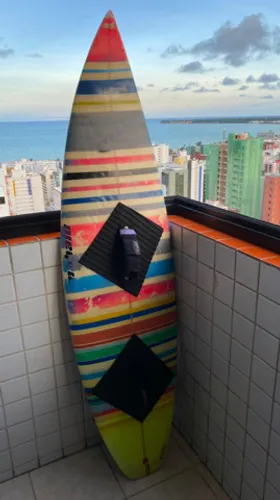 Prancha de Wave para Kitesurf com alças