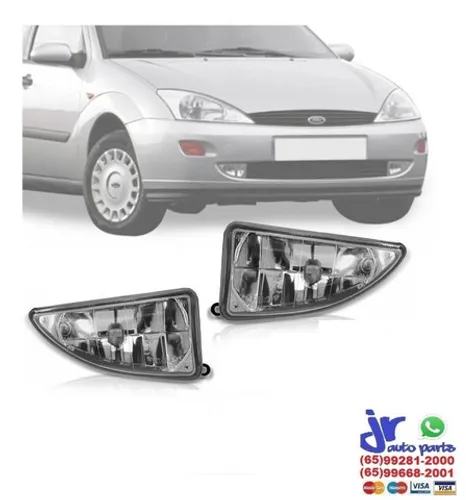 Farol De Milha Ford Focus 1999 2000 2001 2002 2003 Auxiliar Neblina 