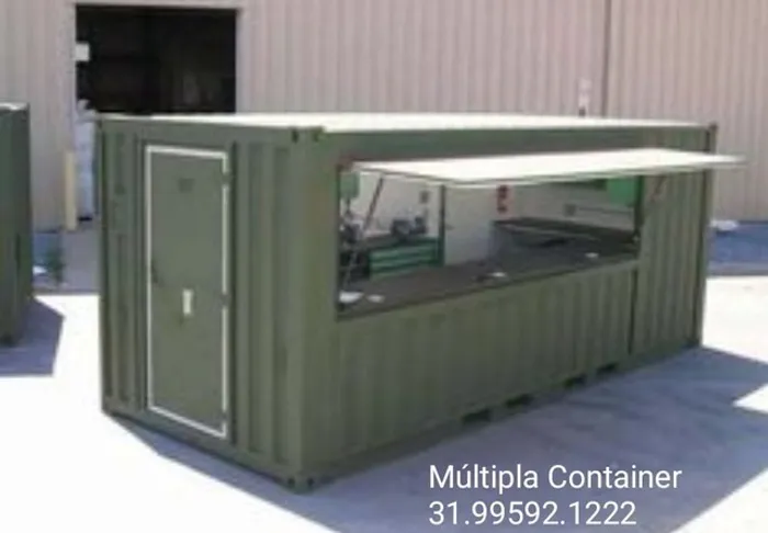 Container lanchonete . Sucesso o futuro está aqui. Diversos Modelos
