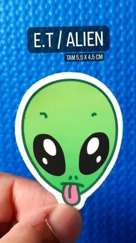 IMÃS DE GELADEIRA - ALIEN / E.T