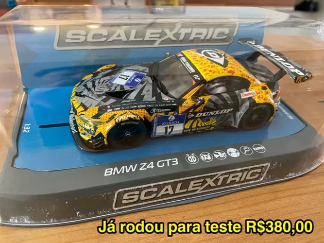 Autorama Slot Car Scalextric BMW Z4 GT3