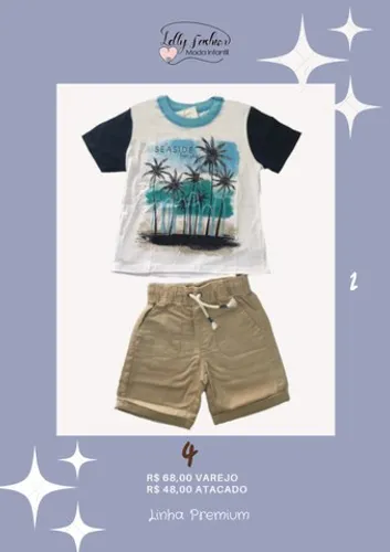 Roupa infantil e juvenil