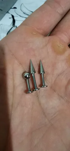 Piercings de aço cirúrgico