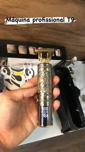 -Máquina de acabamento, barbear e aparar pelos profissional.