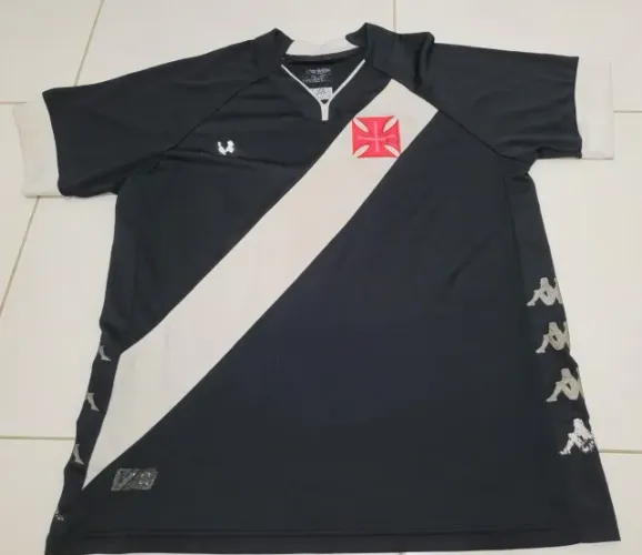 Camisa Futebol Vasco Preta Kappa 2022