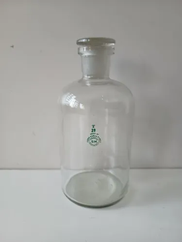 Vidro de farmácia antigo