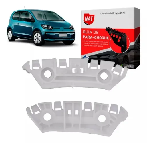 Suporte Guia Parachoque Vw Up 2014 Até 2021 Dianteiro