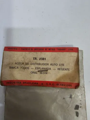 Simca chambord 3 andorinhas tufao regente rotor distribuidor novo original 