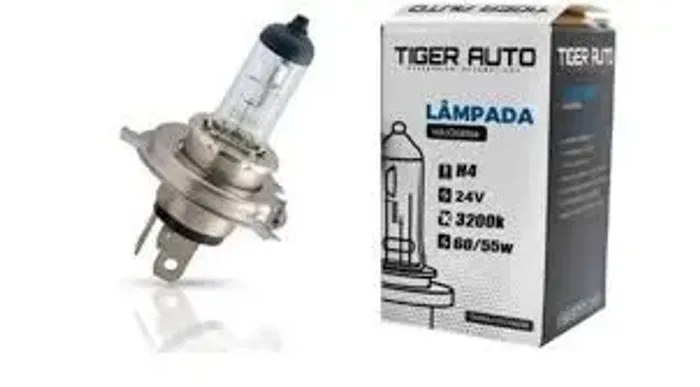 Lâmpada  Halogena H4 12v 60w / 55w Standard luz alta e baixa farol carro automotivo