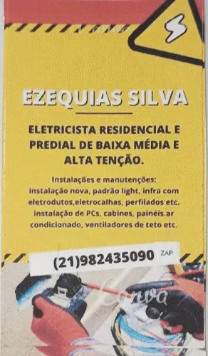 Elétricista predial e residêncial , baixa, média e Alta tenção!