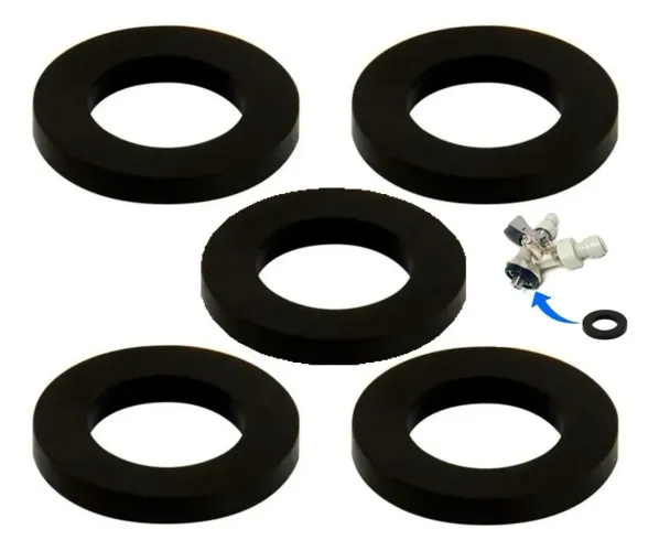 Kit 5 orings gaxeta para extratora de chopp NOVO