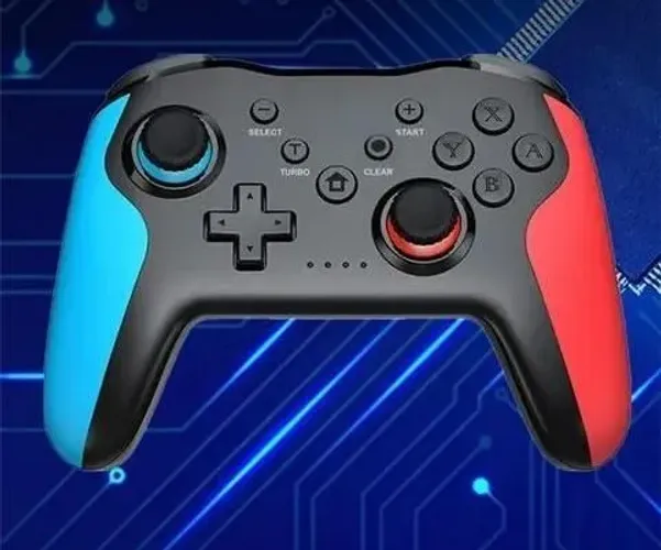 Controle sem fio compatível com Nintendo Switch, PC, Android e PS3
