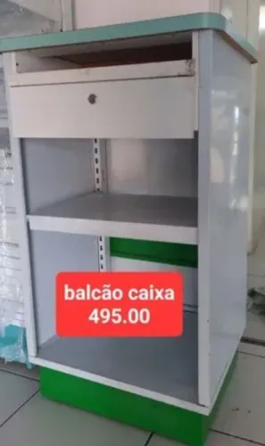 Balcão Caixa - usado