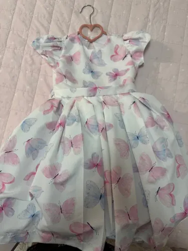 Vestido de festa borboleta - Via Flora