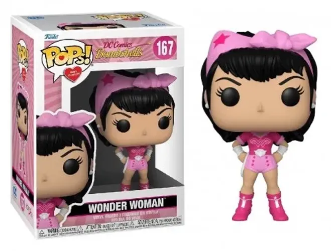 Funko Pop DC Heroes Breast Cancer Wonder Woman 167