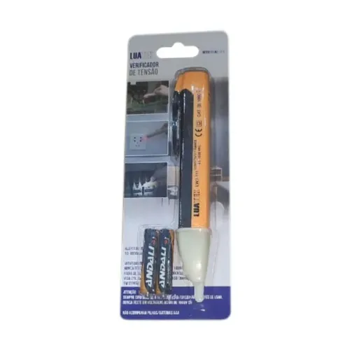 Verificador De Tensão Sonoro Caneta Luminoso Lwj-111 Luatek