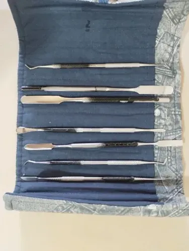 Instrumentos, ferramentas de precisão para esculturas em madeira, gesso e outros Temos 07 