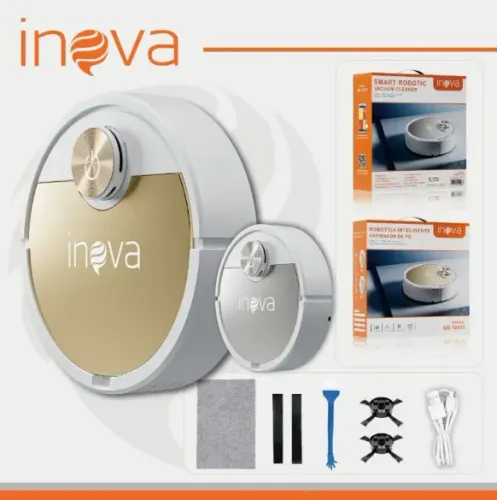  ROBO INTELIGENTE ASPIRADOR INOVA SDJ-12615 CINZA
