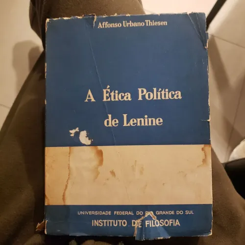 Livro: A ética política de Lenin - Afonso Urbano Thiesen