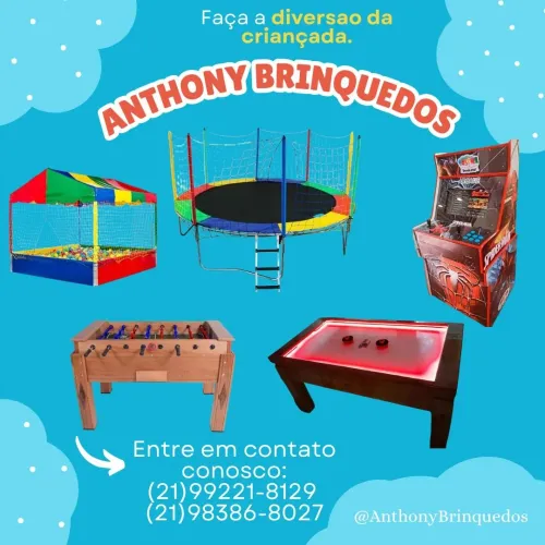 Aluguel de brinquedos para sua festa
