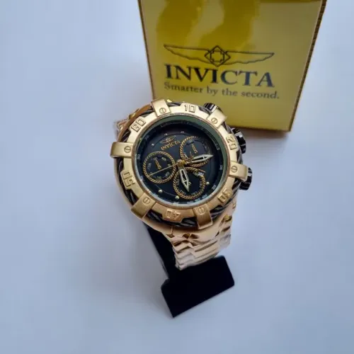 Relógio invicta Thunderbolt fundo preto