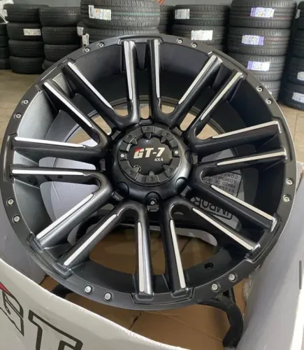 Promoção Rodas Off Road Aro 20x9' GT7 Strong Dodge Ram 8x165 Novas