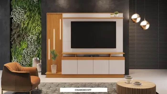 sala home teather rack bancada