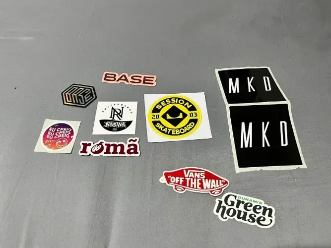 sticker pack/adesivos marcas