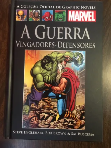 A Guerra Vingadores-Defensores - Coleção Salvat Marvel XXVll