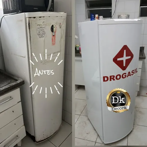 Envelopamento Refrigerador 
