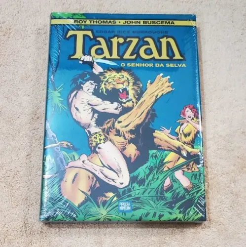 Tarzan O Senhor da Selva Edição Definitiva Pipoca e Nanquim Nova e Lacrada!