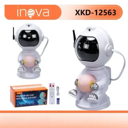  MINI PROJETOR ASTRONALTA DE NEBULAOSA COM ESTRELAS INOVA XKD-12563