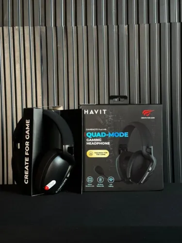 HEADSET HAVIT FUXI H6 WIRELESS SEM FIO, QUAD MODE
