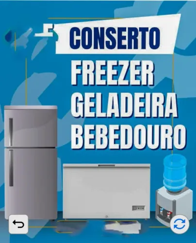 Conserto de Freezer, Geladeira e Bebedouro