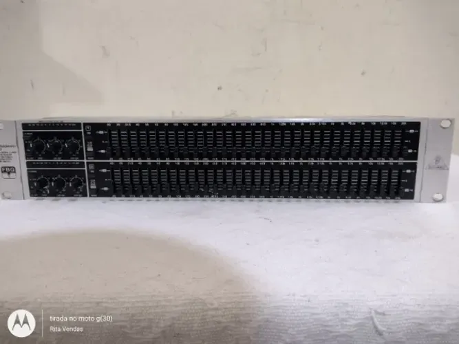 Equalizador Behringer FBQ3102, Funcionando perfeitamente
